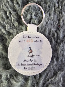 Schlüsselanhänger Kunstleder, 80