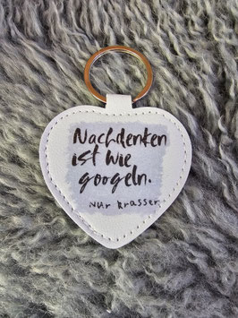 Schlüsselanhänger Kunstleder, 100