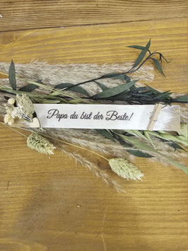 Hölzchen mit Spruch, 30