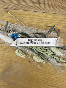Hölzchen mit Spruch, 18