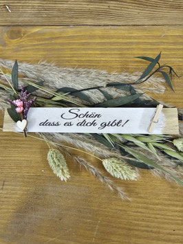 Hölzchen mit Spruch, 20