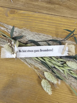 Hölzchen mit Spruch, 9