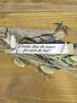 Hölzchen mit Spruch, 31