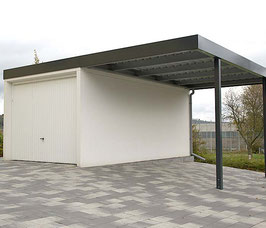 Stahl-Wand-Carport W 300.700