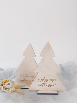 Kerstboom XXL met eigen tekst