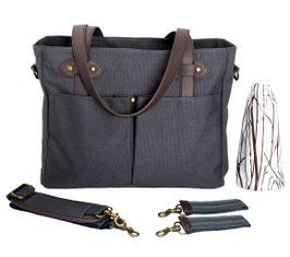 Diaper Tote - Emerson Slate