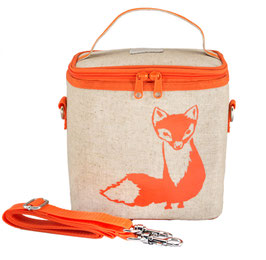 Orange Fox Cooler Bag - Small