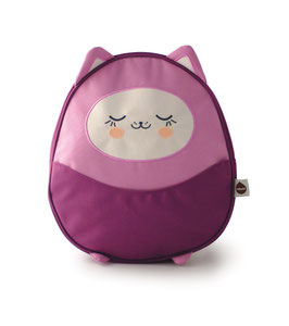 Kawaii Mini Backpack - Plum
