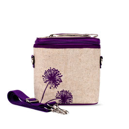 Purple Dandelion Cooler Bag - Large
