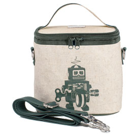 Grey Robot Cooler Bag - Small