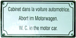 Abort im Motorwagen (3-sprachig)