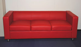 Sofa Dreisitzer  -  Kubische Form