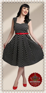 Jill Vintage Polka Dot 50s Swing Dress