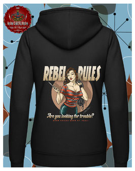 Damen Zipper "Rebel Rules"