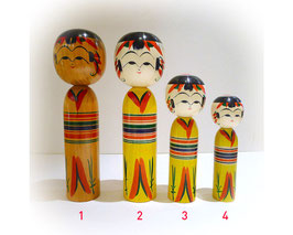 Japanse Kokeshi pop