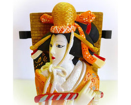 Japans hagoita ornament