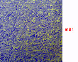 klein motief BLAUW