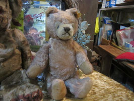 12-219  シュタイフ、ピンクのテディーベア