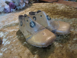 7-328　小さな子供木型　皮つきフランス買い付け