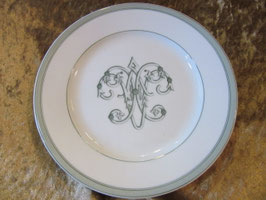 1-157 　フランス買い付け素敵なイニシャルプレート＋送料800