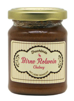 Birne Rotwein Chutney - 140 g