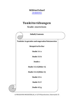 Tonleiterübungen