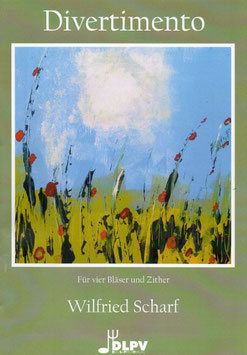 Divertimento  für vier Bläser und Zither