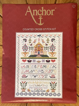 〔Anchor〕アンカー　　　クロスステッチキット　　　　　『Traditional Sampler』　　　　　　　No.CC74027