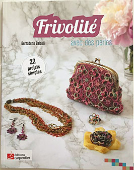 FRIVOLITÉ   avec des perles (Bernadette Baldelli)