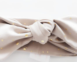 Haarband Glitzer sand