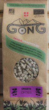 Crozets aux ORTIES, Sarrasin  Poids Net 430g