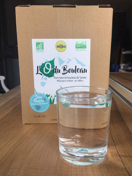Sève de bouleau fraîche BIB de 3L