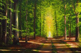 Innere Ruhe - Leinwanddruck 120 cm x 80 cm, ungerahmt