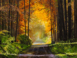 Unendlichkeit - Leinwanddruck 120 cm x 90 cm, ungerahmt