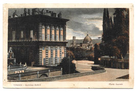 Alte Postkarte FLORENZ - Giardino Boboli, 1926
