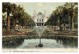 Alte Postkarte MONTE-CARLO - Le Casino um 1900