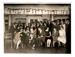 Alte Fotografie DRESDEN ROCKAU Exbummel Stiftungsfest Studenten feiern  1928