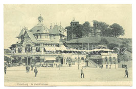 Alte Postkarte HAMBURG St. Pauli-Fährhaus  1907