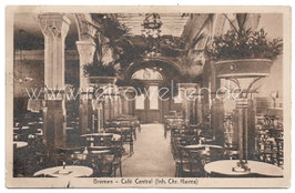 Alte Postkarte BREMEN Café Central, 1912