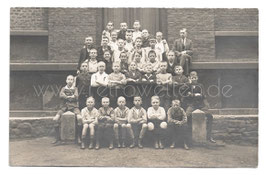 Alte Fotografie Postkarte  GRUPPENBILD SCHÜLER DER BREDDESCHULE IN WITTEN