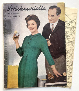 STRICKMODELLE FÜR DAMEN UND HERREN Vintage Modezeitschrift Strickheft Handarbeitsmagazin - Nr. 781/1950er Jahre