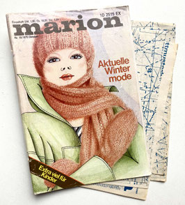 MARION - MODEJOURNAL FÜR SELBSTSCHNEIDERINNEN Vintage Modezeitschrift Nähzeitschrift - Oktober 1975
