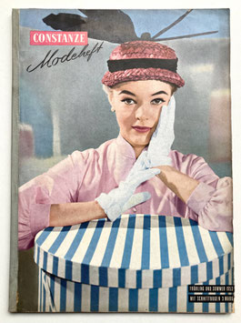 CONSTANZE MODEHEFT vintage Modezeitschrift  Modemagazin  Frauenzeitschrift - Heft Frühling/Sommer 1953