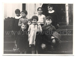 Altes Foto ITALIENISCHE SCHULKINDER 1937