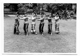 Vintage Foto TRADITIONELLE THAILÄNDISCHE TÄNZERINNEN 1960er Jahre