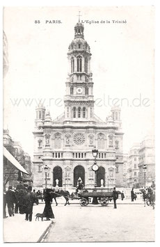 Alte Foto Postkarte PARIS - L' Église de la Trinité um 1900