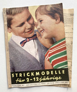 STRICKSACHEN FÜR KINDER Vintage Modezeitschrift Strickheft Strickzeitschrift  - Heft Nr. 787 von 1961