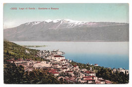 Alte Foto Postkarte LAGO DI GARDA  GARDONE e FASANO um 1910