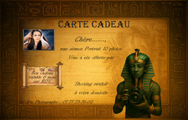 Carte cadeau 1 shooting Portrait 10 Photos en extérieur