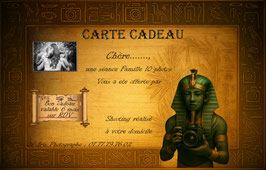 Carte cadeau 1 shooting Duo ou Famille 10 Photos en extérieur